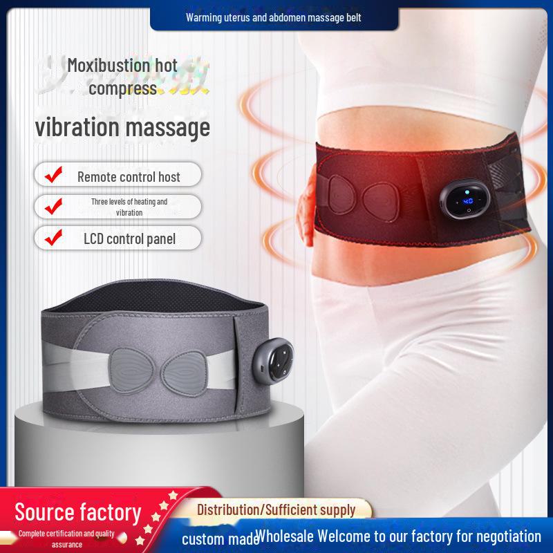 Elektrischer Heiz-Taillengürtel - Warme Kompresse, Uterusunterstützung, Bauchmassagegerät, Wärmetherapie