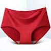 Slip a Triangolo Donna Taglie Forti Primavera Estate Sottili Senza Cuciture Traspiranti Antibatterici Seta Ghiacciata Pezzo Unico Vita Media