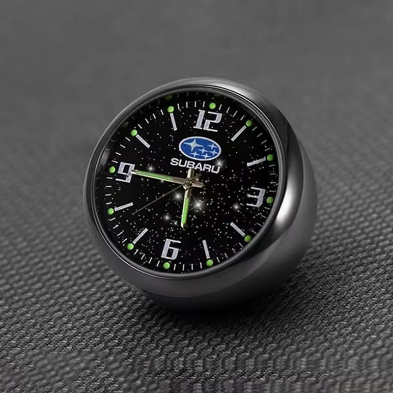 Car Quartz Clock Mini Electronic Clock Watch Dashboard Clock For Subaru STI Forester Impreza Legacy Outback XV BRZ WRX Tribeca bdu3