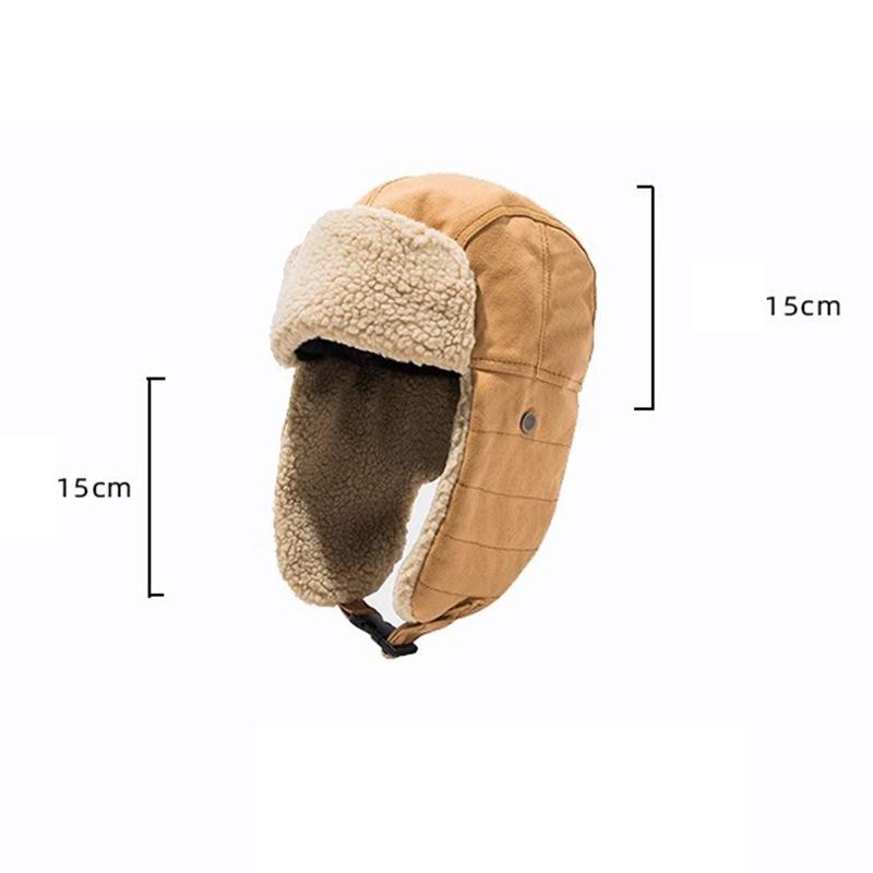 Winter Koreanischer Stil Wärme Ohrenschützer Mütze Outdoor Sport Skimütze Mode Warm Pilotenkappe Für Damen Und Herren