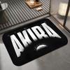 Fashion A-AKIRA Floor Mat Diatomite Bath Mat, Quick Dry Absorbent Non-Slip Door Mat
