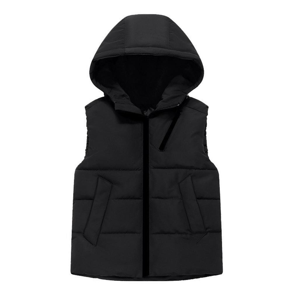 Children's Fashionable Casual Hooded Vest Jacket