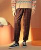NEAR&DEAR Check Elastic Pants [Black]