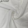 BITCED Spring Women's Collection: Elegant Solid-Color High-Waisted Strapless Dress with Flowing Skirt