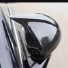 2PCS for Hyundai Sonata Dn8  +Carbon Fiber Car Rear View Mirror Cover Cap Side Mirror Cover Trim Car