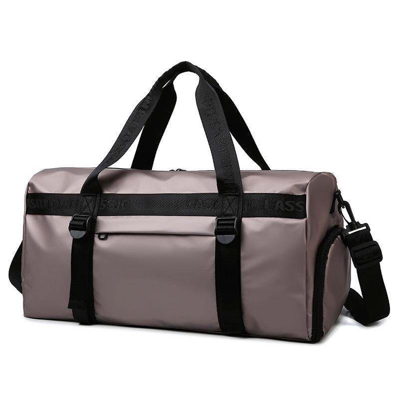 Fitness bag Men's wet and dry separation training Sports bag Luggage bag Short trip bag Women's large-capacity yoga bag