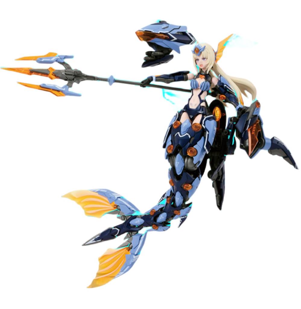 HiPlay Nuke Matrix ATKGIRL Armored Girl Mermaid Girl Movable Plastic Model Full Set 1/12 (60052)