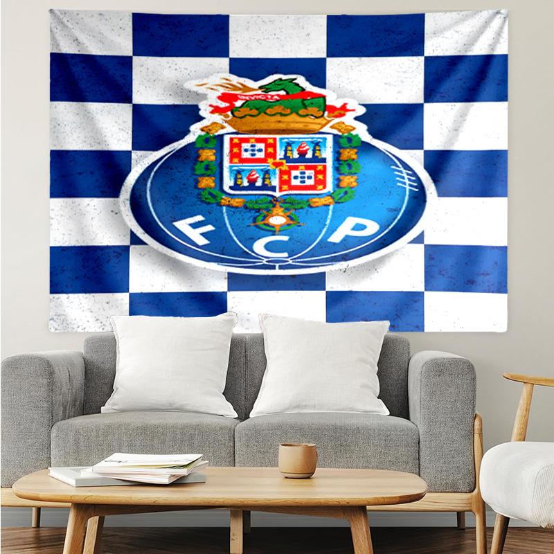 Fc Crest Design Printed Printed Tapestry, for Bedroom,Livingroom, dormitory, Large Wall Decor, Fabric Decor Fan Birthday Gifts