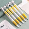5pcs Smooth Writting Ballpoint Pen Soccer Shape Writing Pen Creative Press Pen  Student