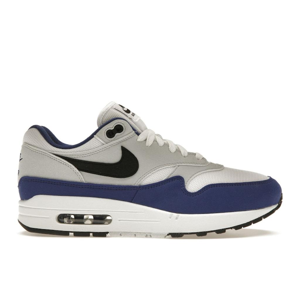 Nike Air Max 1 Deep Royal Blue Men Sneakers White Black FD9082-100