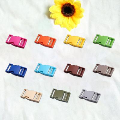 10Pcs Clips Buckles Simple Thicker Convenient Colorful Plastic Buckles for Lanyards
