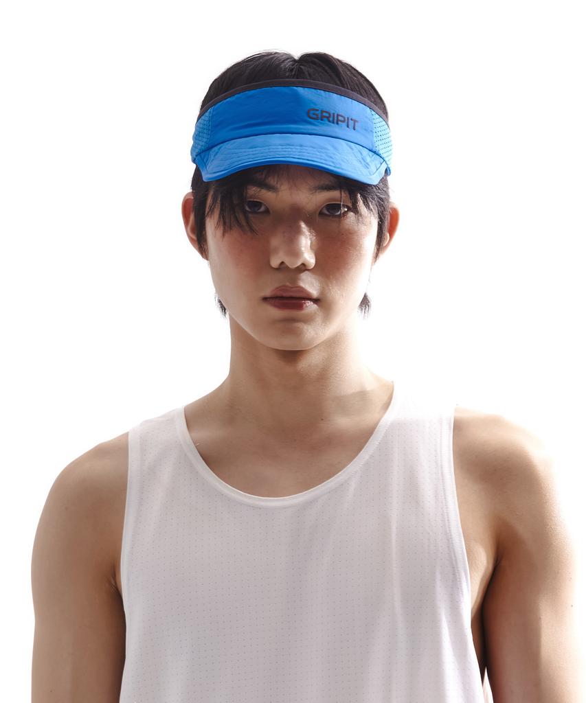 Geulipis Gripit-X Sweatout Packable Sun Cap Blue