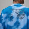Jordan Sport Logo Print Round Neck Short Sleeve T-Shirt Men Tops Blue FB7448-412