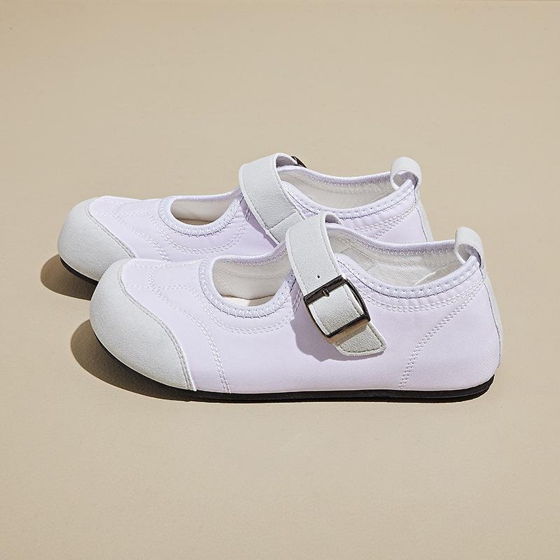 

Fashion Retro Height Increasing Shallow Mouth Single Shoes Women Summer New Fashionable versatile flats leisure comfortable women shoes 35 фиолетовый