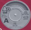 7inch Record TOM TOM  Stop BELL1267PROMO Bell Records 1972 UK Rock Used