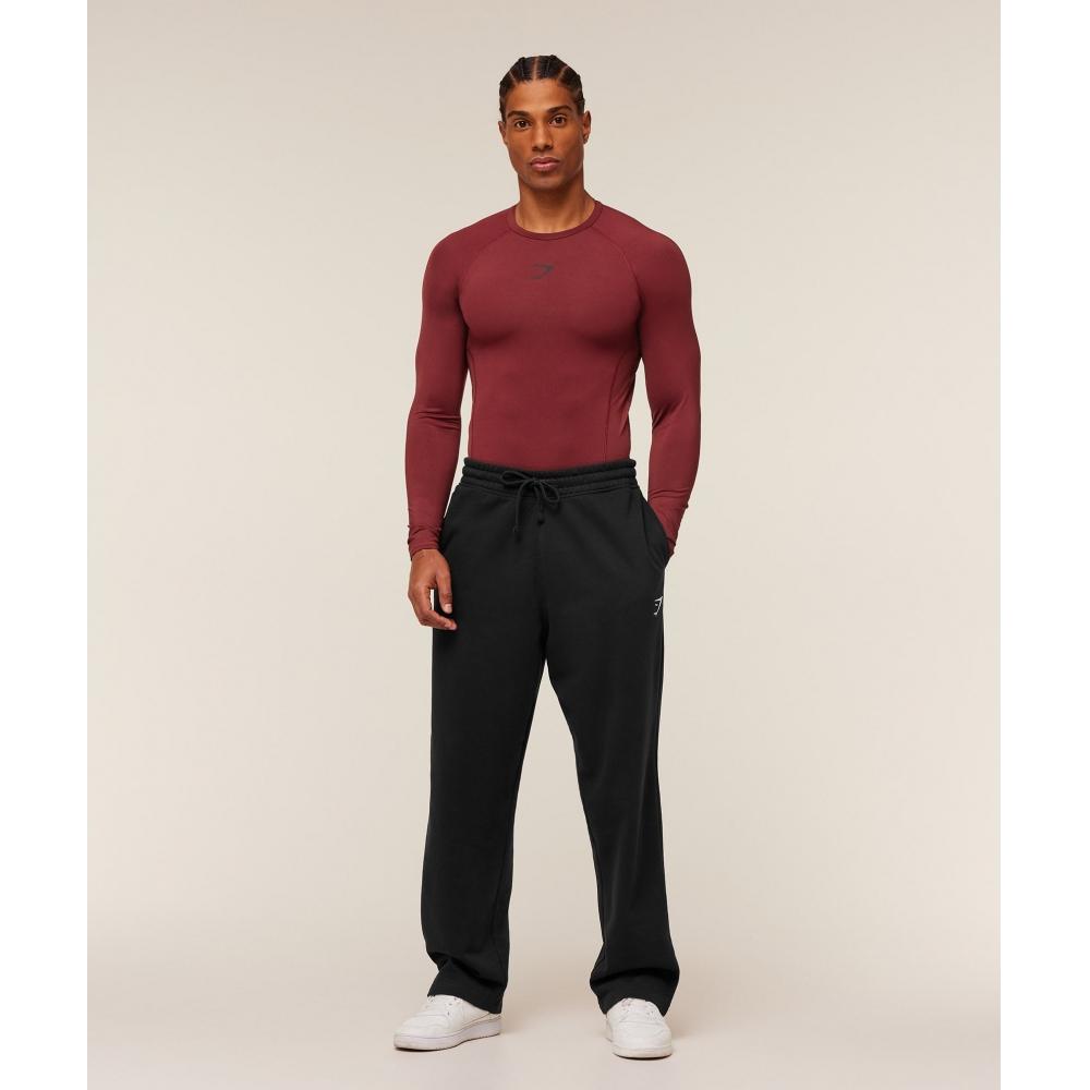 Gymshark ElemenT Baselayer Long Sleeve T shirT seTs Red A2b5m Rb12