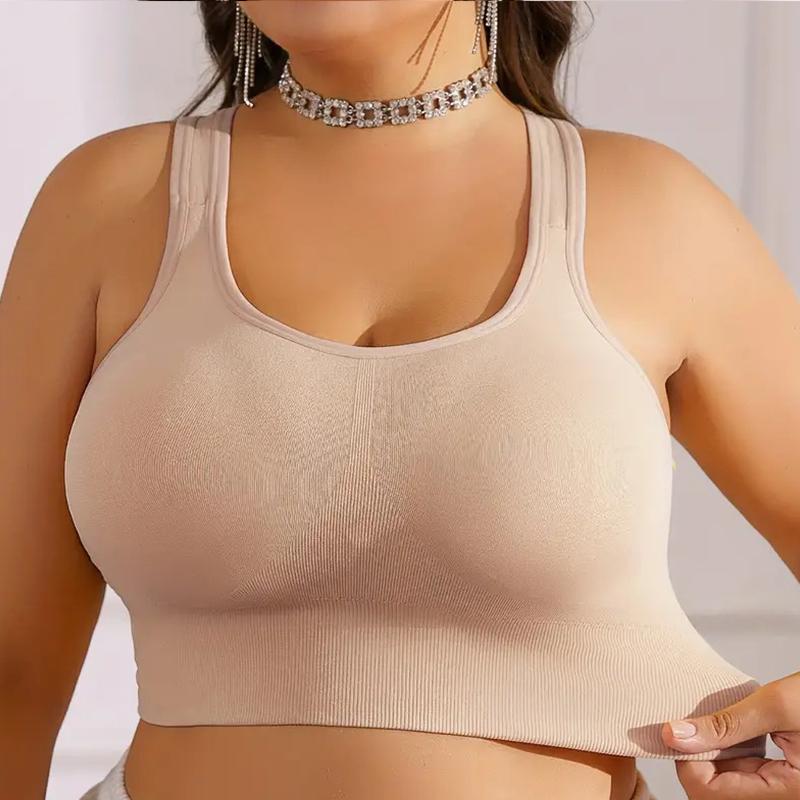 Women Push Up Sports Bra Gym Top Yoga Bralette Bandage Back Workout Fitness Crop Top Athletic Sportswear