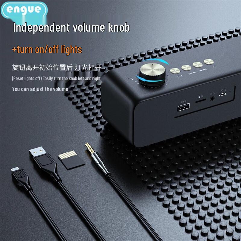 ENGUE EG-AP12 High-Power Bluetooth Subwoofer Speaker