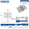 Thickened Stainless Steel Small Hinge for Folding Cabinet, Window, or Wooden Box with Lotus Leaf Design.