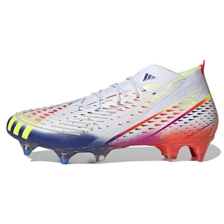 Adidas Predator Edge.1 SG Al Rihla Pack - White Men Sneakers Cloud-White Solar-Yellow Power-Blue GW1021