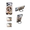 Fun Ins Cartoon Dog Bear Rotating Bracket for Apple 17promax Mobile Phone Case Iphone16pro