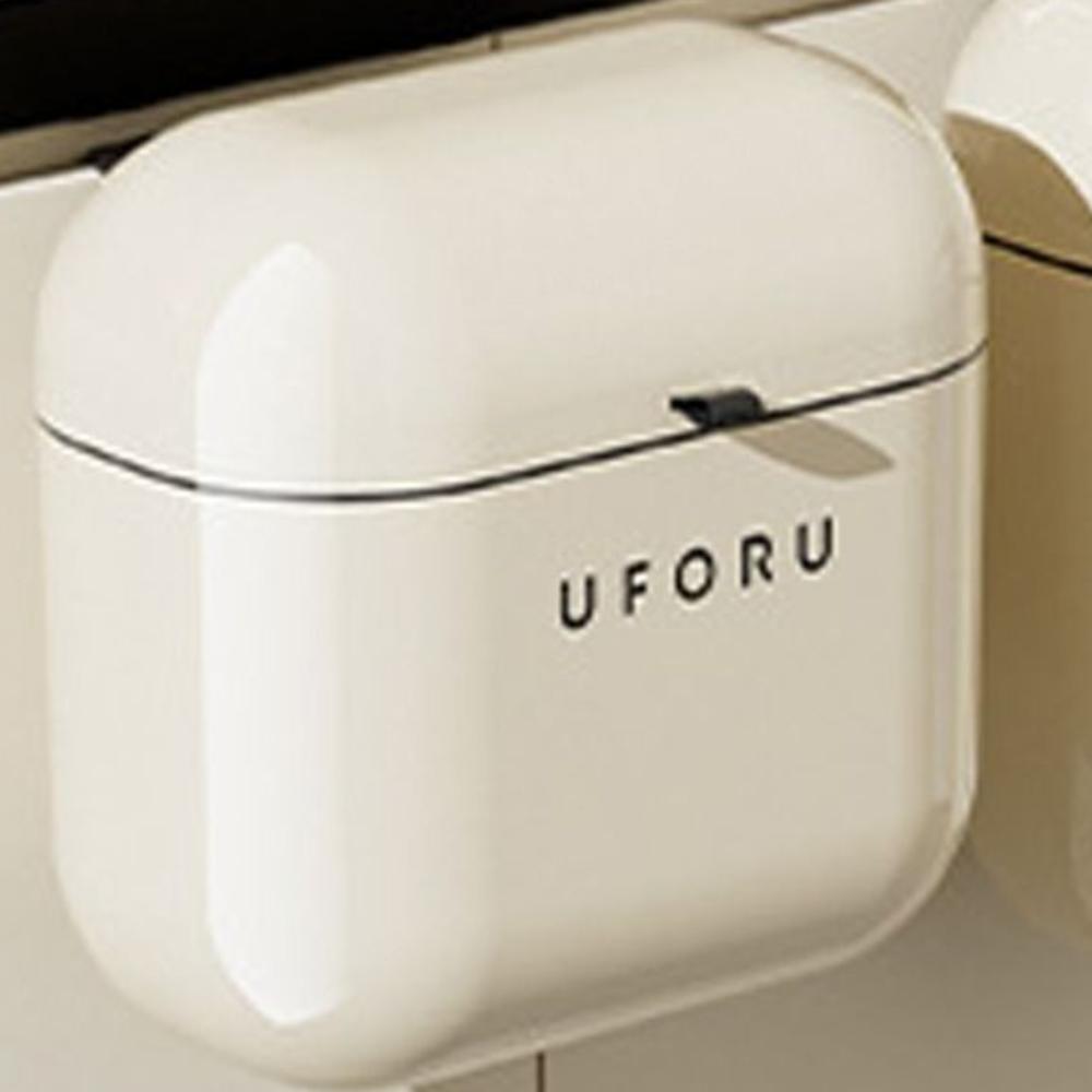 9L/12L Capacity Kitchen Trash Can Cream Colored Garbage Bin Space-Saving Waste Bin  Home Office
