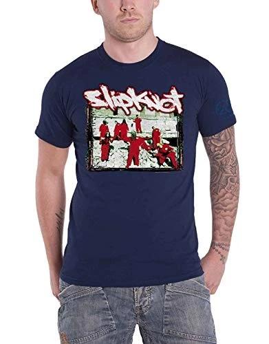 Slipknot - 20th Anniversary - Red Jump Suits Unisex XX-Large T-Shirt - Blue 3XL