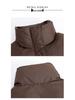 Women's Korean Style Stand-up Collar Sleeveless Waistcoat - Autumn/Winter Solid Color Warm Vest