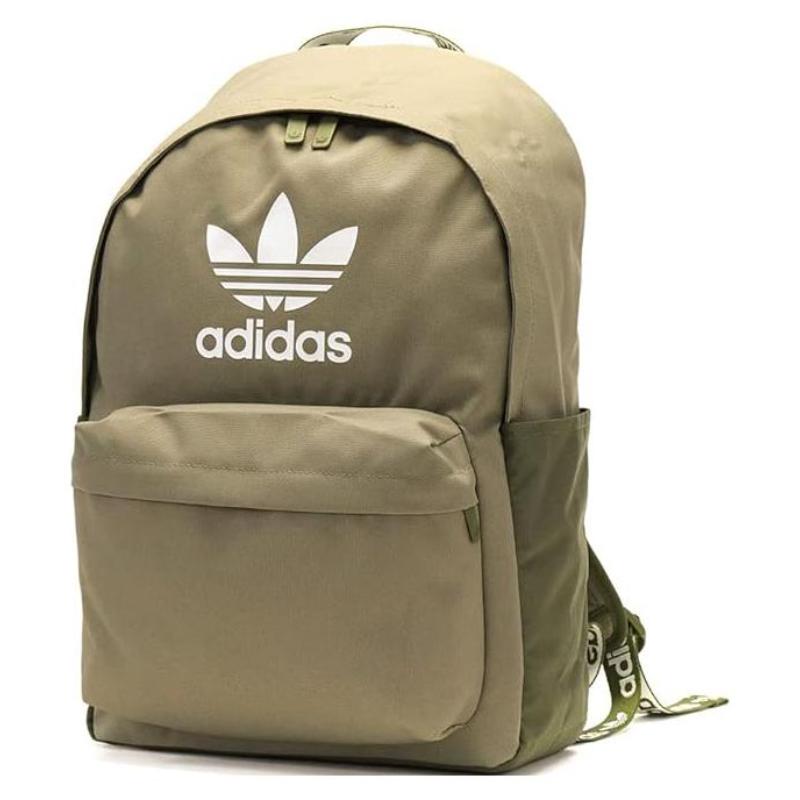 Adidas Originals Polyester Backpack Regular Unisex Olive Green Adidas H35598