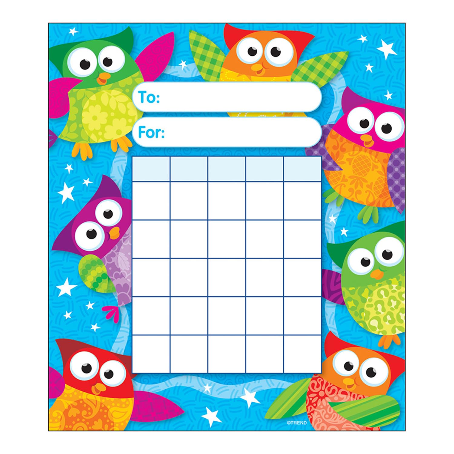 

Trend Enterprises Trend Incentive Pads Совы-Звезды! Т-73034