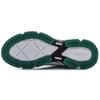 Li Ning Patchwork Cushioning Slip Resistant Low top Running Shoes Men's White Green ARLQ009-2
