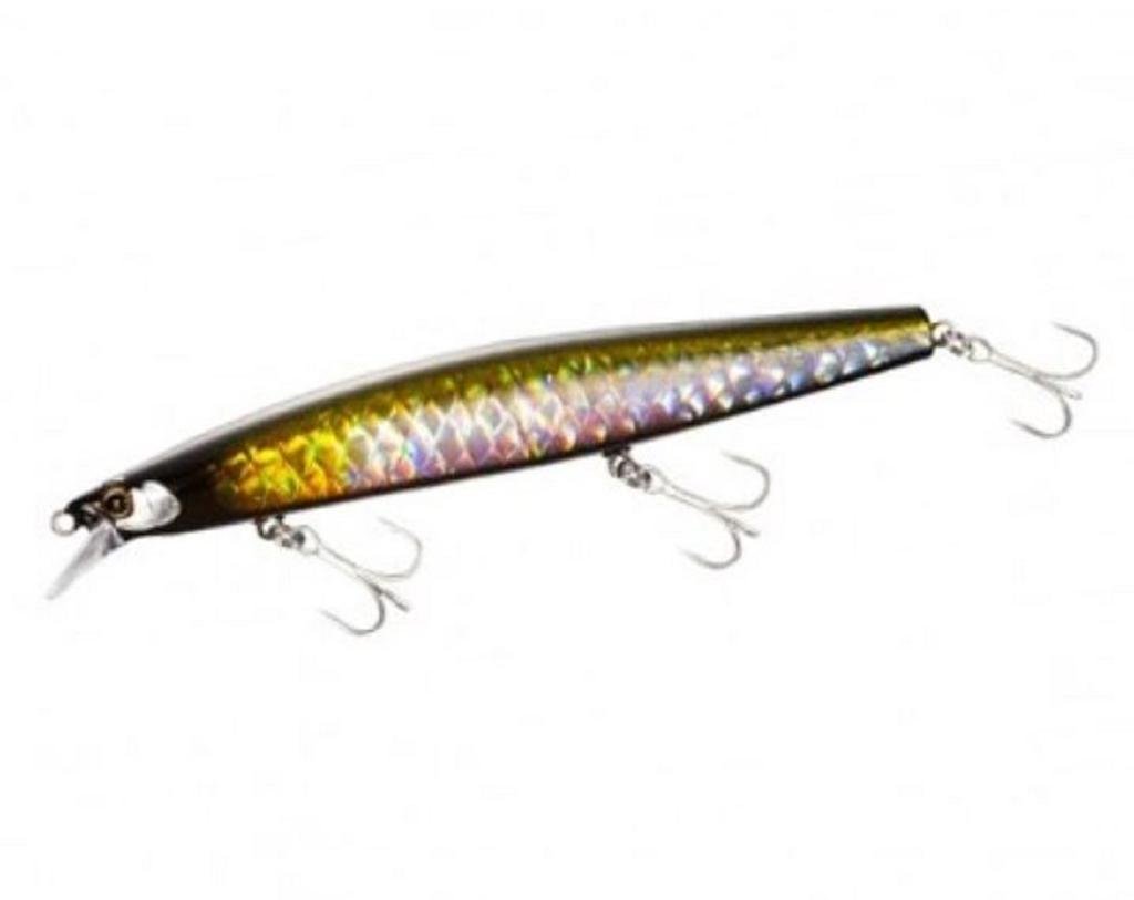 SHIMANO Exsence Silent Assassin 129 Sinking 24g - Green Gold - Felszínközeli wobblerek