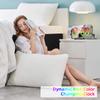 Digital Alarm Clock with Dynamic RGB Light Dimmable Brightness Adjustable Snooze Function USB