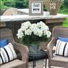 Artificial Plants Begonia Flowers Home Room Floral Arrangement Decor DIY Festival Wreath Vase Wedding Garden Citation Supplies