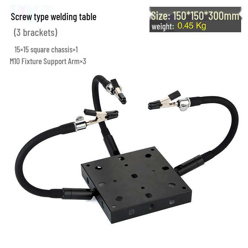 Electric Soldering Station Kit with Magnifying Glass, Fume Extractor, and Magnetic Repair Tools