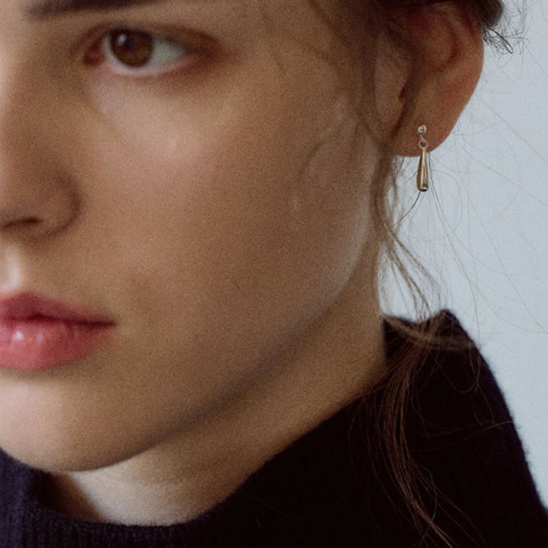 

NORMALLEE [Silver 925] Ice Earrings Silver