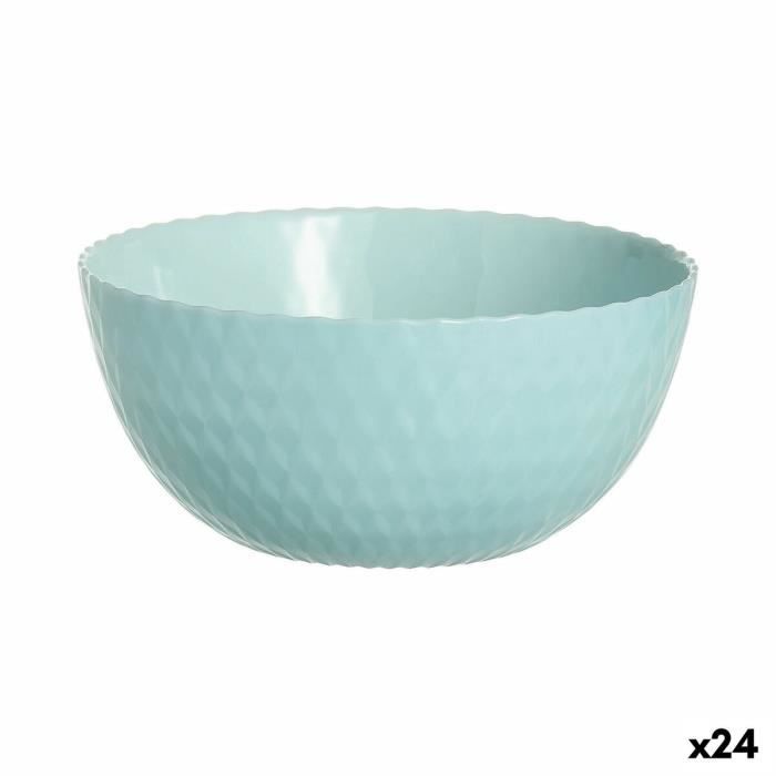 Bol Luminarc Pampille Turquoise Verre (13 Cm) (24 Unités)