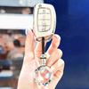 For Hyundai I10 I30 I40 Elantra Creta Ix35 Ix45 Tucson Santa Fe Rena Sonata 4 Buttons TPU Car Smart Key Case Cover Accessories