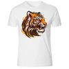 Tiger Side Black and White Unisex T-Shirt Tee S -5XL