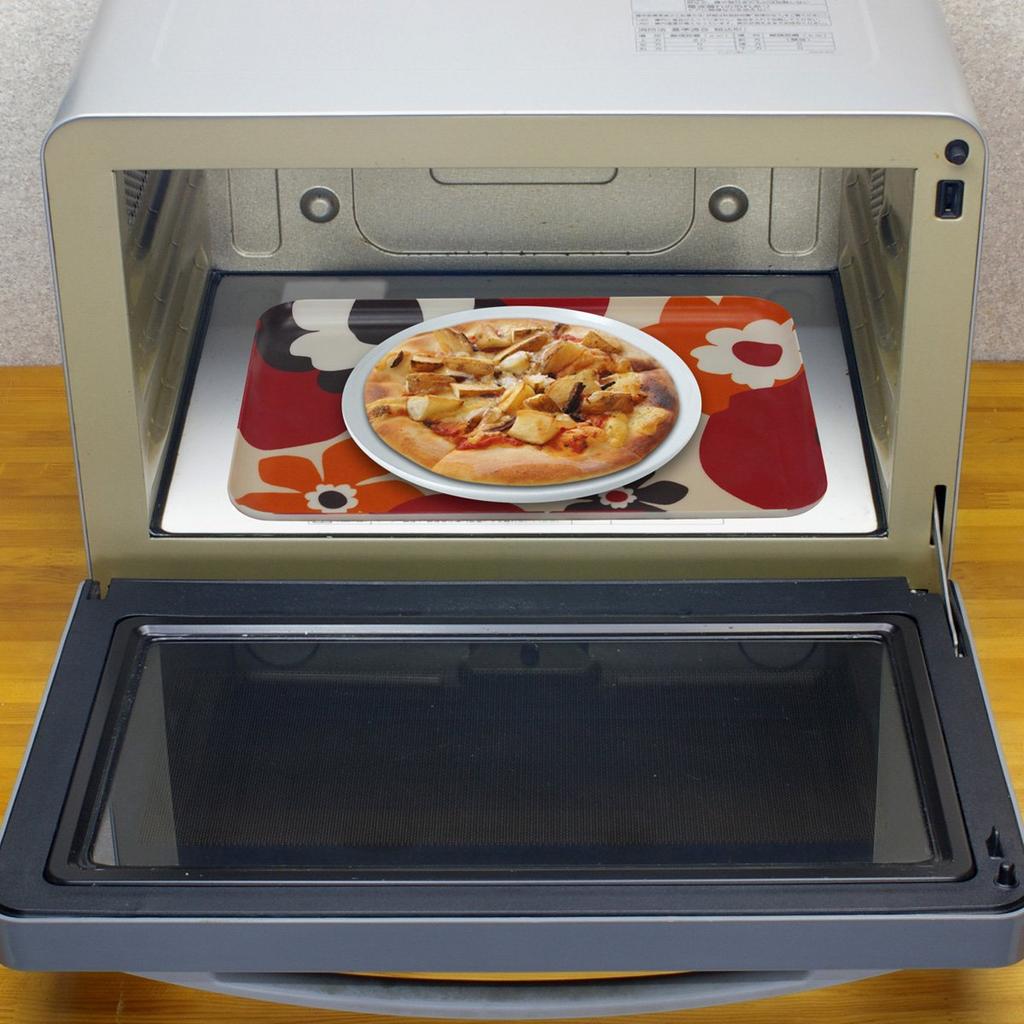 Tatsucraft NR Lunch Tray, Medium, 33cm, Web Original Model, Scandinavian-style Animal Design, Non-Slip, Microwave-Safe, Tray, Tray, Stylish, Plastic,