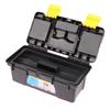 Two-Layer Tool Storage Box Mini Accessories Storage Box with Handle Portable Tool Organizer 10 Inch Household Hardware