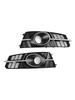 Fog Light Front Bumper Lower Grill 4G0807681AG 4G0807682AG  Fit A6 4G C7 A6l 2011-18