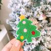 Polar Bear Christmas Hair Clip Snowman Santa Claus Hairpin Fashion Plush Xmas Barrettes  Christmas