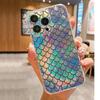 Snake Skin Anti-Drop Transparent Case for iPhone 14/15/16/17 Pro Max Series