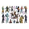 6pcs Fortnite Temporary Face Body Sticker Set Water Transfer Skin Paint Halloween Party Supplies Decor Birthday Gift Kid Friendly Entertaining Fun
