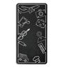 Portable Phone and Tablet Stand with Fold-Flat Design, Adjustable Desk Viewing Support in PU and Metal for Travel Use