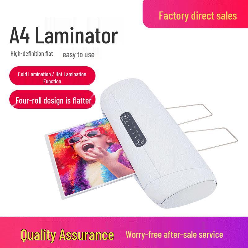 Compact Office Laminator - A4/A3 Photo & Document Heat Sealer A4 (Photo Laminator)