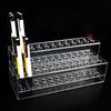 Clear Acrylic Neutral Pen Holder Eyebrow Pencil Display Stand Ballpoint Pen Storage Rack Shelf Supermarket Store Display Stand