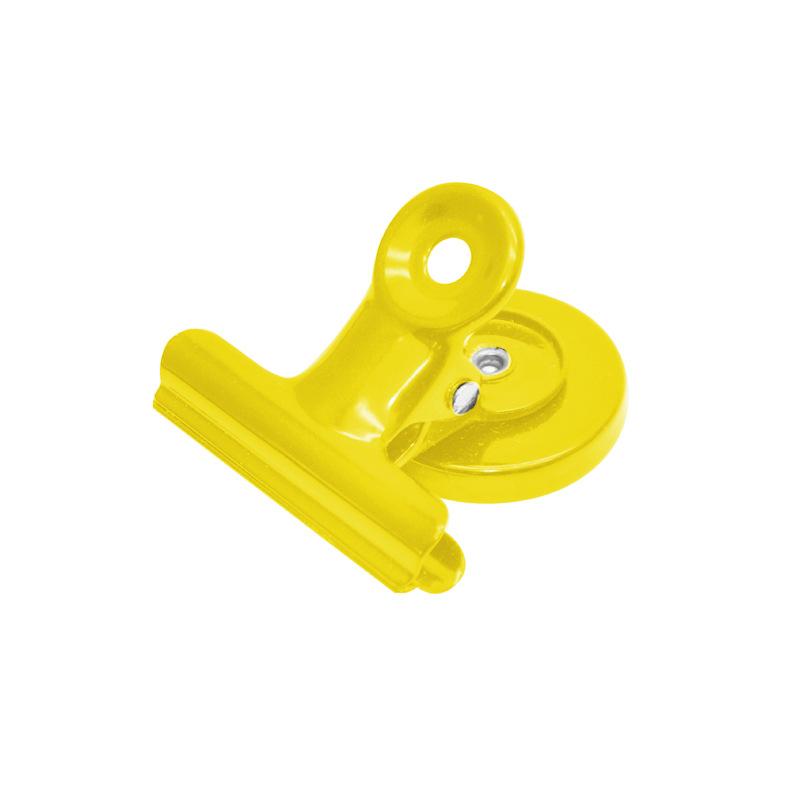 Household Multifunctional Metal Magnet Clip Sealed Refrigerator Sticky Note Message Storage Magnet Hole Board Photo Clip