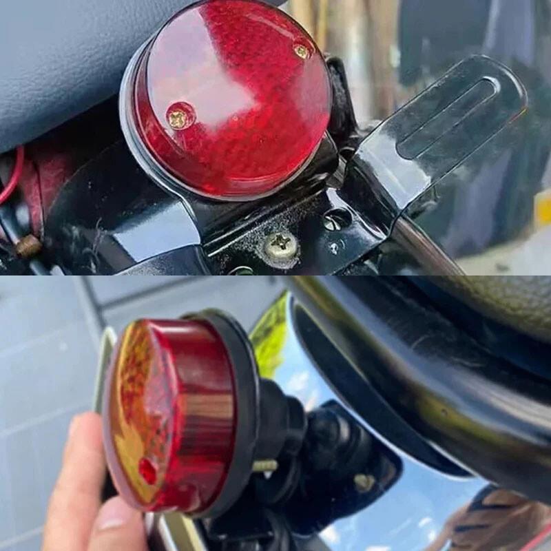 12V Motorcycle Tail Light Brake Stop Running Light Fit for Harley Bobber Chopper